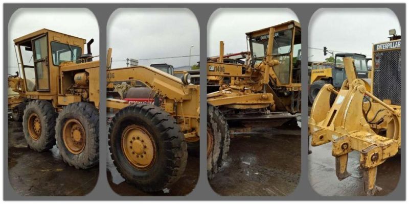 Used Caterpillar 140G Motor Grader Construction Machinery