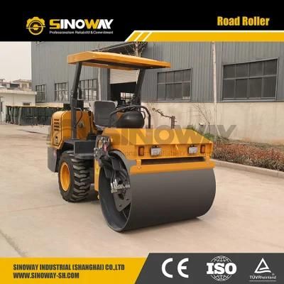Small Road Roller 4 Ton Mini Vibratory Roller for Sale