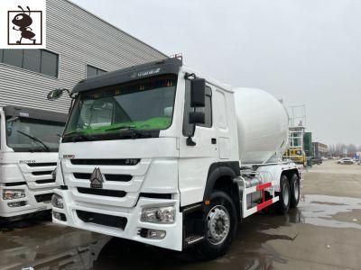 Used Sinotruck HOWO Drive Concrete Mixer Truck 6X4 Cement Mixing Truck 12 Cbm