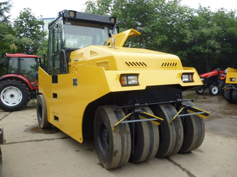 Lutong Roller Ltp1016 10 Tons Pneumatic Tyre Road Roller with Mechanical Control
