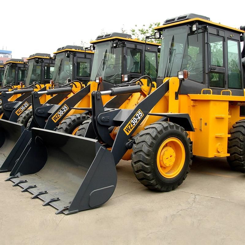 Chinese Official Wz30-25 2.5 Ton Backhoe Loader for Sale