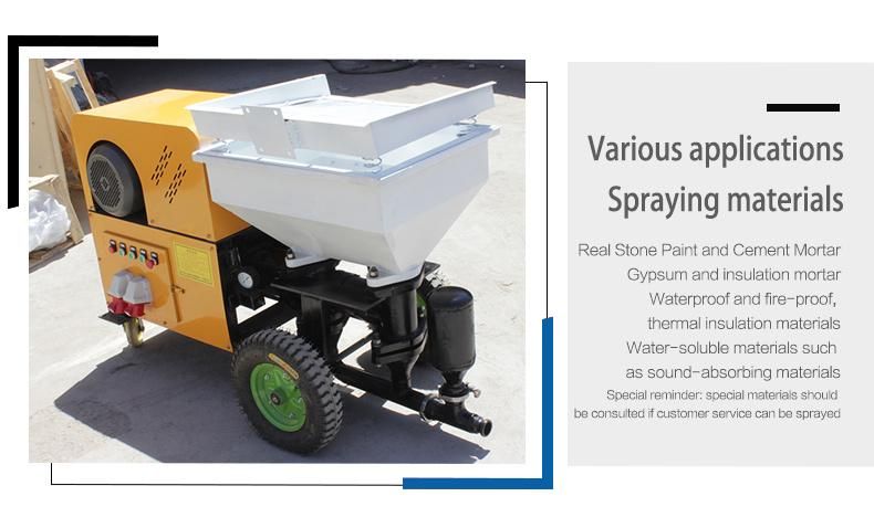 High Efficiency Wall Concrete Spraying Machine