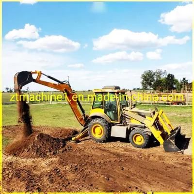 China Factory Backhoe Capacity 0.3cbm Backhoe Loader Bucket Capacity 1cbm Mini Backhoe Loader