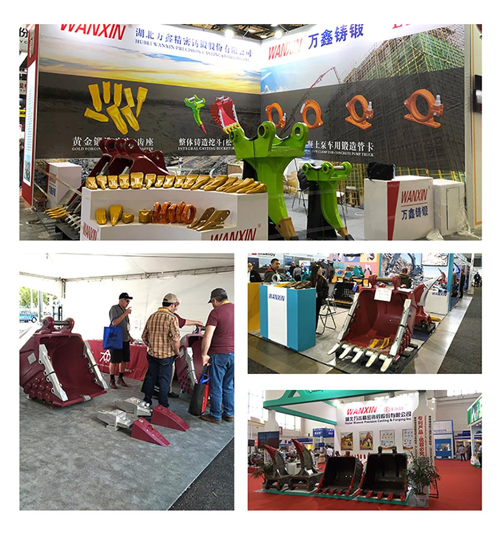 Wanxin/Customized 10t/20t/30t/40t/80t Hubei Robot Tracked Undercarriage Deere Mini Excavator Frost Ripper ODM