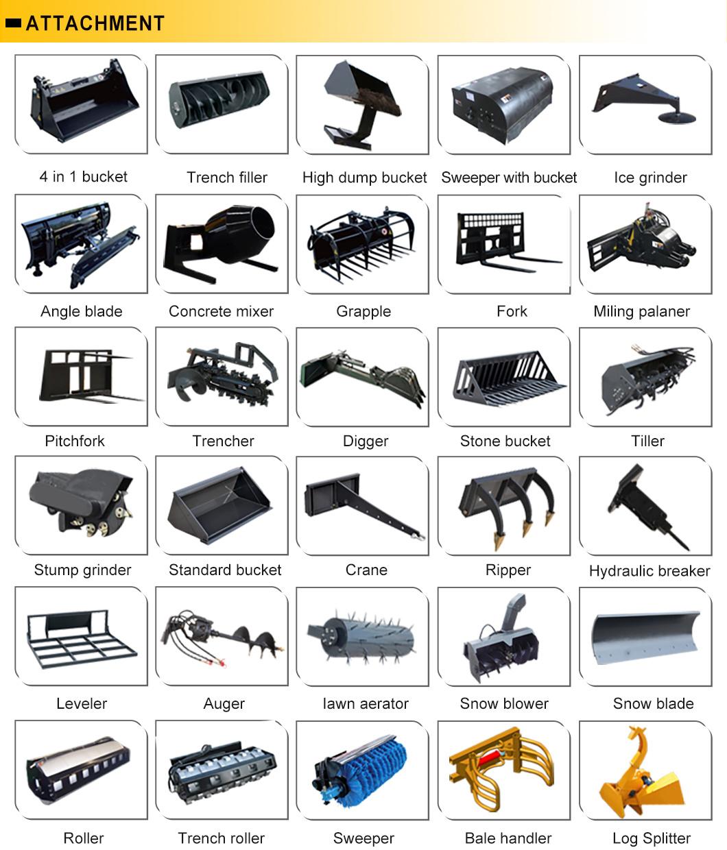 New Technology Trencher for Skid Steer Loader New