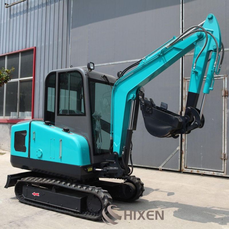 China Cheap Price Hx25 2500kg Mini Cabin Excavator for Garden Using with Diesel Engine