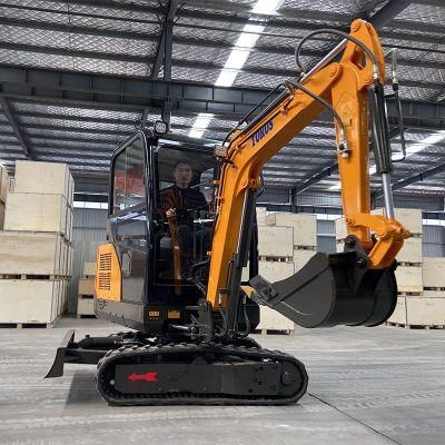 Full Hydraulic Crawler Mini Excavator 2 Tonne Bagger Small Digger 2ton for Sale