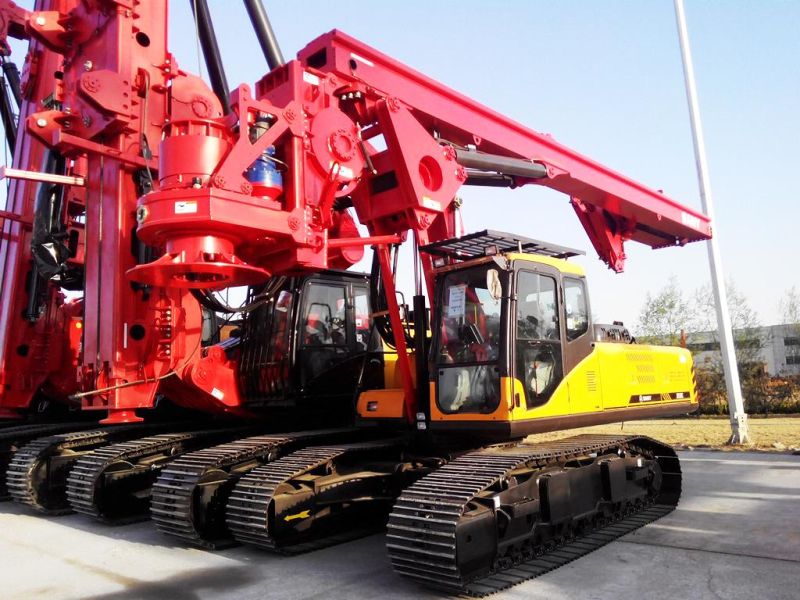 Zr360L Steel Crawler Mounted Rotary Portable Water Well Drilling Rig