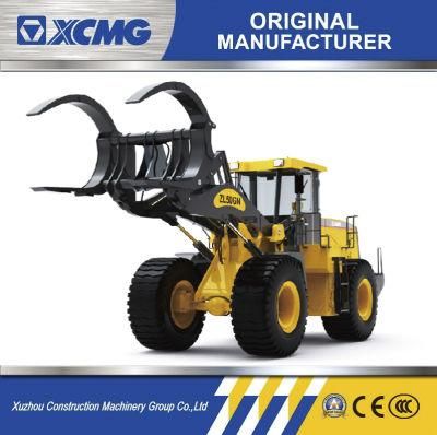 XCMG Zl50gn Log Wheel Loader 3ton Front End Loader with Grappler Attachment