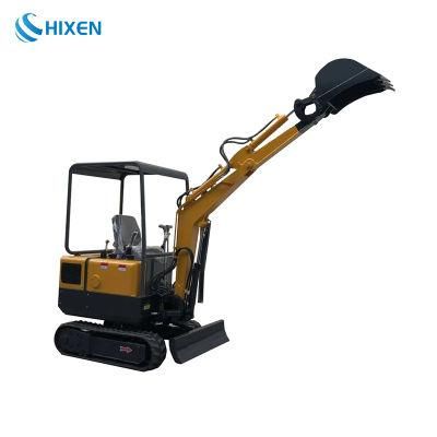 Mini Hydraulic Bucket Backhoe Excavator Machine with Attachments