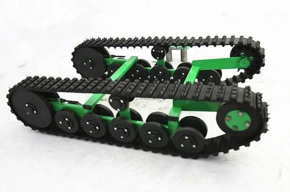 Small Robot Rubber Track Undercarriage (31.5"*50"*12.6")