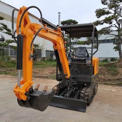 Full Hydraulic Micro Digger Machine Lx08-9 Xn08 Excavator for Garden