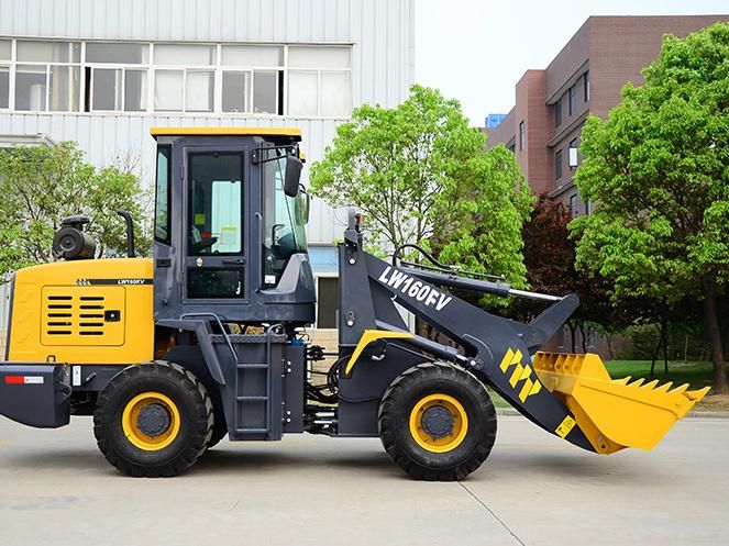 1.3ton Wheel Loader Lw160fv with High Operating Efficiency in Dubai