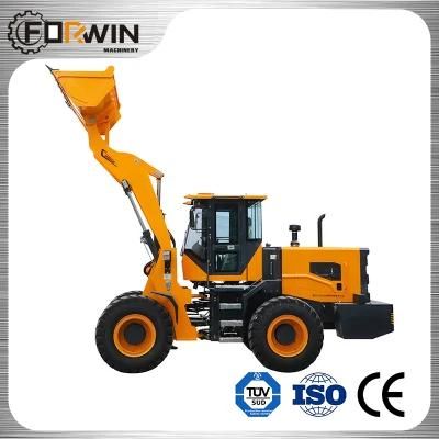 Factory Outlet Compact Construction Agricultural Garden Farm Front End Bucket Shovel Boom 2.4t/Fw958A Mini Wheel Loader