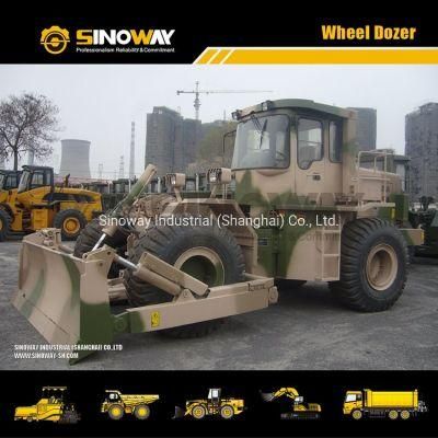 4X4 Hydraulic Wheeled Dozer Sinoway Wheel Dozer for Sale