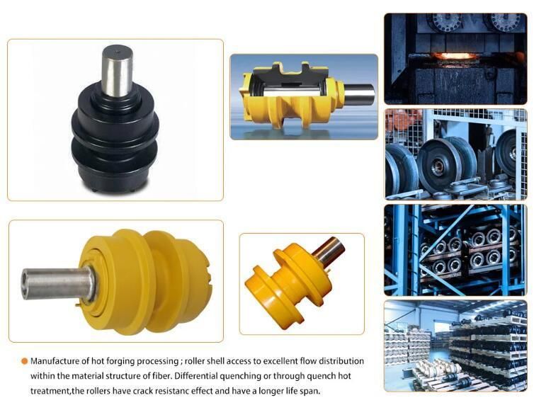 China Supplier Upper Roller Bulldozer Spare Parts Track Roller PC200-7 22u-30-00021 Carrier Roller