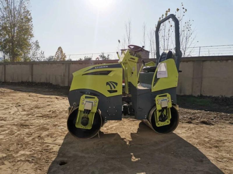 2 Ton Kubota EPA Diesel Engine Hydraulic Vibratory Road Compactor Roller