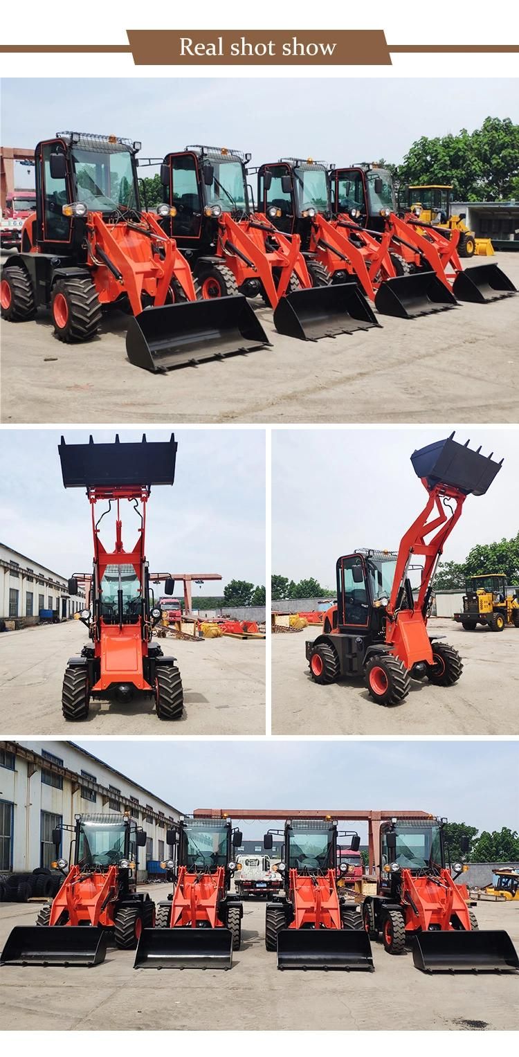 Mini Mechanical Wheel Loader Zl 08