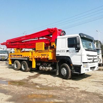 Sinotruk HOWO 37m Truck Mounted Concrete Pump