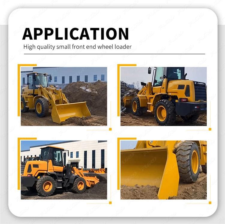 Tractor Front Loader 0.9m3 Bucket 3.5 Ton Wheel Loader