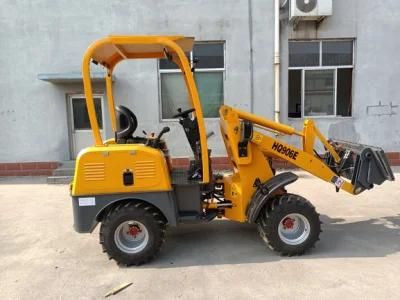 High Quality Small Front End Electric Mini Loader (HQ906E) with USA Control System
