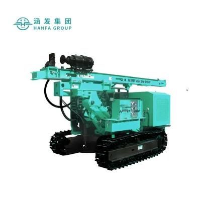 Hf395y Photovoltaic New Hydraulic Crawler DTH Drilling Rig for Blasting
