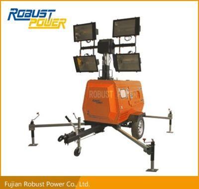 Waterproof Low Voltage Portable Generator Light Tower