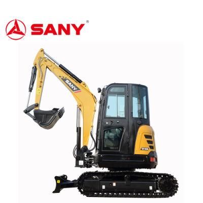 Sy35u 3.5 Ton Mini Crawler Small Digging Excavator with Rubber Tract