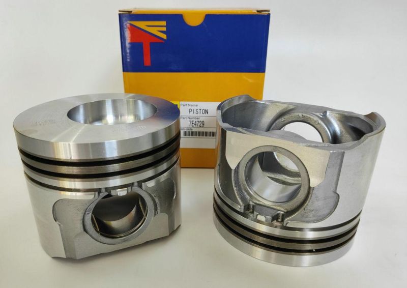 High-Performance Diesel Engine Engineering Machinery Parts Piston 7e4729 for Engine Parts 3204 3208 Generator Set