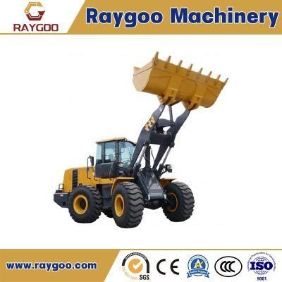 Promotion Price Log Grapple Front End Hydraulic Wheel Loader Lw550fn with 5.3t Rated Loading Capacity and 3m&sup3; Bucket Load