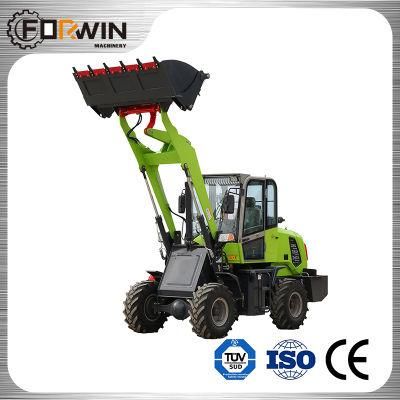1.2tons/0.6m&sup3; Fw912D Front Loader Flexible Operation Small Wheel Loader Price with CE Certification
