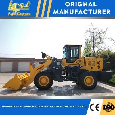 Lgcm Yellow/Red Front End Wheel Loader for Construction