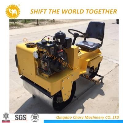 0.85 Ton Small Mini Tandem Self-Propelled Vibratory Machine Road Roller Compactor