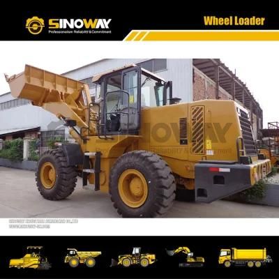 4 Ton Wheel Loader Sinoway Front End Loader for Sale