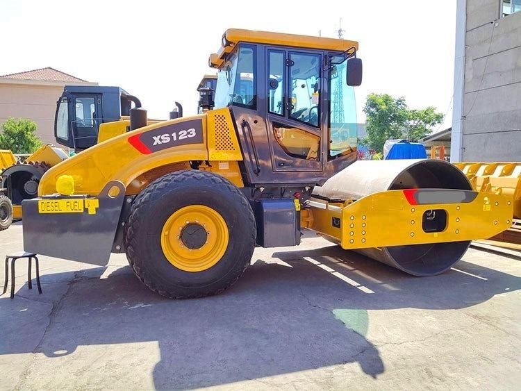 Hot Sale 12ton Xuzhou Xs123 Xs123h Fully Hydraulic Road Roller