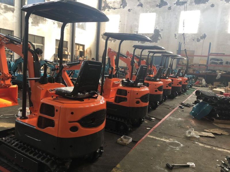 Construction Project Lonking Mini Excavator with Yanmer Engine