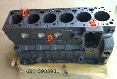 Excavator Engine Parts 6bt Cylinder Block 3935931