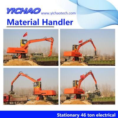 Highest Performance Hydraulic Elevating Cabine Orange Peel Timber Sorting Grab