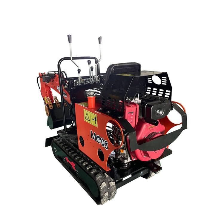0.8t China Excavator 800kg Small Home Use Crawler Excavator