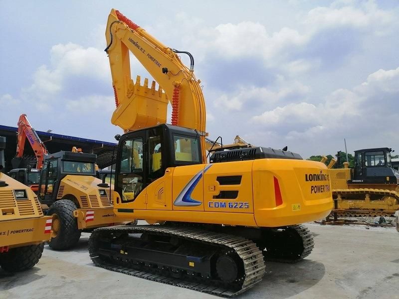 Lonking Cdm 6225 Crawler Digger 25 Ton Hydraulic Excavator