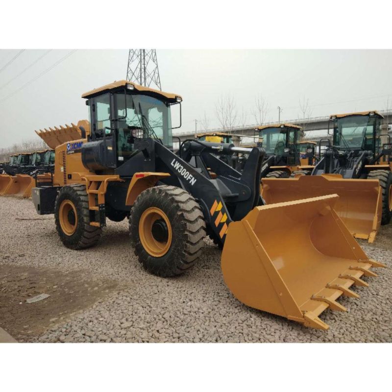 New 3 Ton Lw300fn Small Front End Shovel Wheel Loaders with 1.8 Cubic Bucket