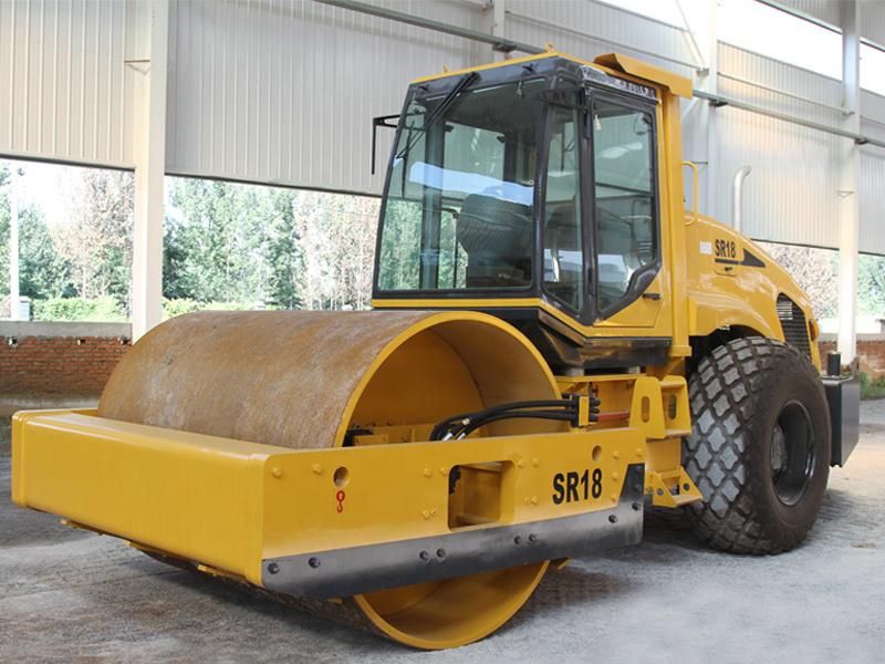 China Full Hydraulic Single Drum Vibratory Road Roller 18 Ton Sr18 on Sale