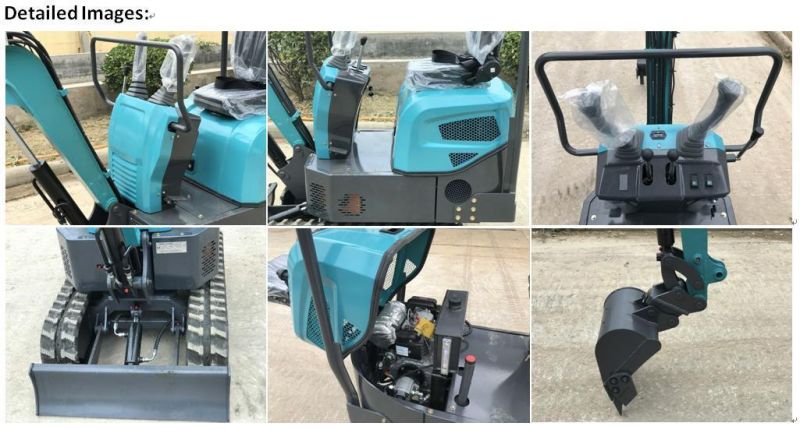 Fast Delivery Smooth Operating Small CE Crawler Excavator for Garden Use