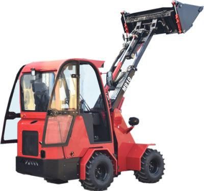 1 Ton Joystick Control Long Boom Wheel Loader with CE Certificate Telescopic Wheel Loader for Sale