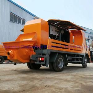 New Practical Type Truck Mounted Concrete Pump for Rural Construction Site