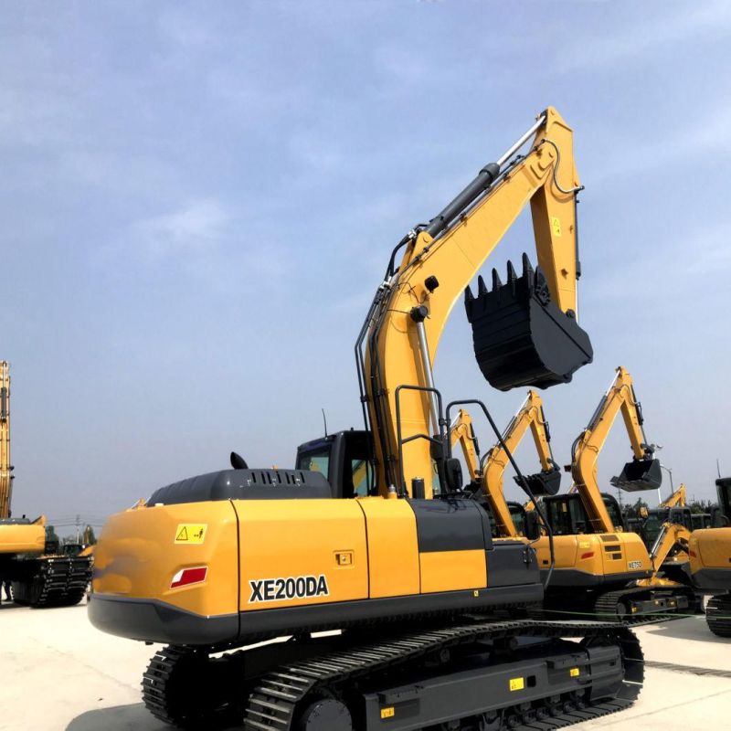 Chinese Manufacturer 20 Ton Medium Sized Crawler Excavator Xe200da