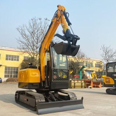 Heracles Diesel Chinese Small Mini 3.5 Ton Bagger Crawler Towable Digger Walk Behind Excavator for Sale China