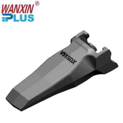 Construction Machinery Fork Loader Spare Part Casting Steel Bucket Tooth V51sdx