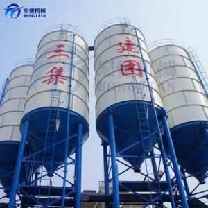 50-300t Bolted Type Cement Powder Silo Concrete Plant Powder Silo