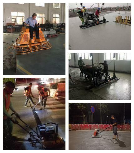 2320mm Working Diameter Gasoline Concrete Ride on Power Trowel Gyp-846 with Overlapping Design